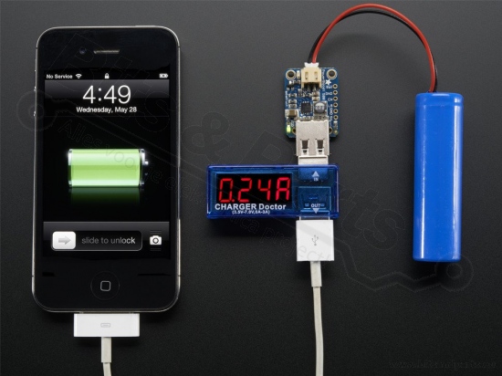 USB Charger Doctor - In-line spannings- en stroommeter